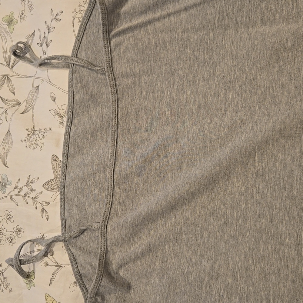 Topshop Light Gray Midi Dress - Picture 4 of 6